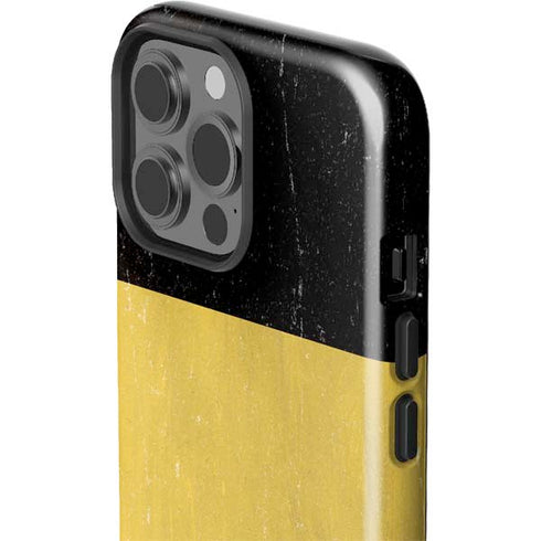 Belgium Flag Distressed iPhone 13 Pro Max Impact Case